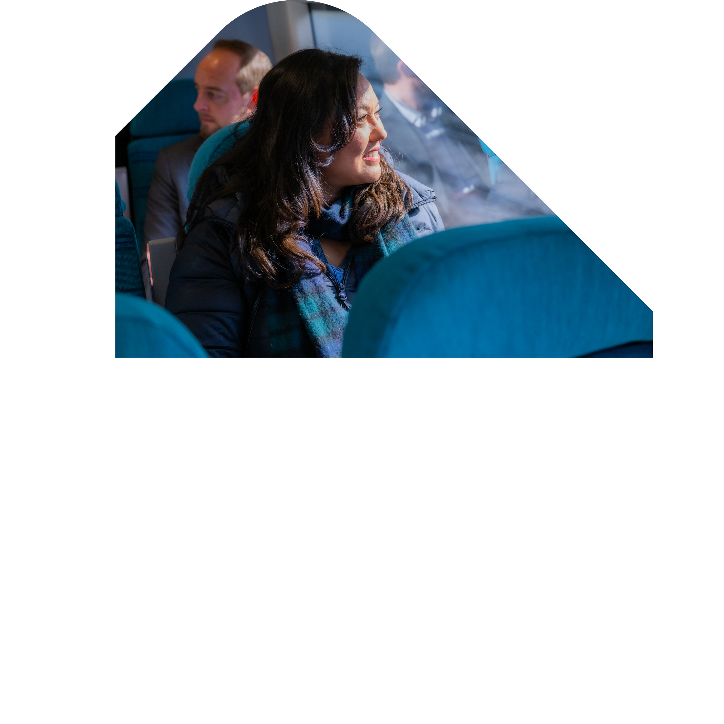 Porterbrook, London - Passengers on train